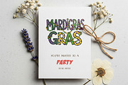 Mardi Gras Hand-drawn PNG Bundle, an Object Illustration by GlitterCraft (Thumbnail 44 of 101)