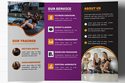 Fitness Trifold Brochure Layout, a Brochure Template by MightyDesign (Thumbnail 7 of 7)