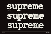 Typewriter TM – Distressed Typer, a Serif Font by Type Mania (Thumbnail 5 of 11)