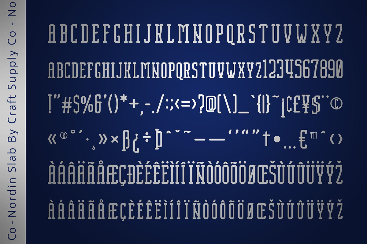 Nordin Slab Rounded, a Slab Serif Font by Craft Supply Co. (Photo 2 of 8)