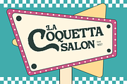 Bushi Retro - Food Logo Extrude Font, a Serif Font by Nirmana Visual (Thumbnail 11 of 15)