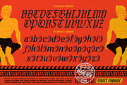 Trust Parade Typeface, a Blackletter Font by alit design (Thumbnail 14 of 17)