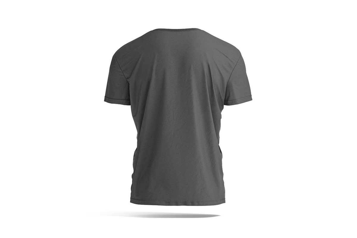 Black Men's T-Shirt 3D Model, an Object 3D Model by rebrandy (Photo 3 of 9)