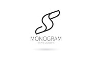 S monogram logo, a Branding & Logo Template by Logocreative (Thumbnail 3 of 3)