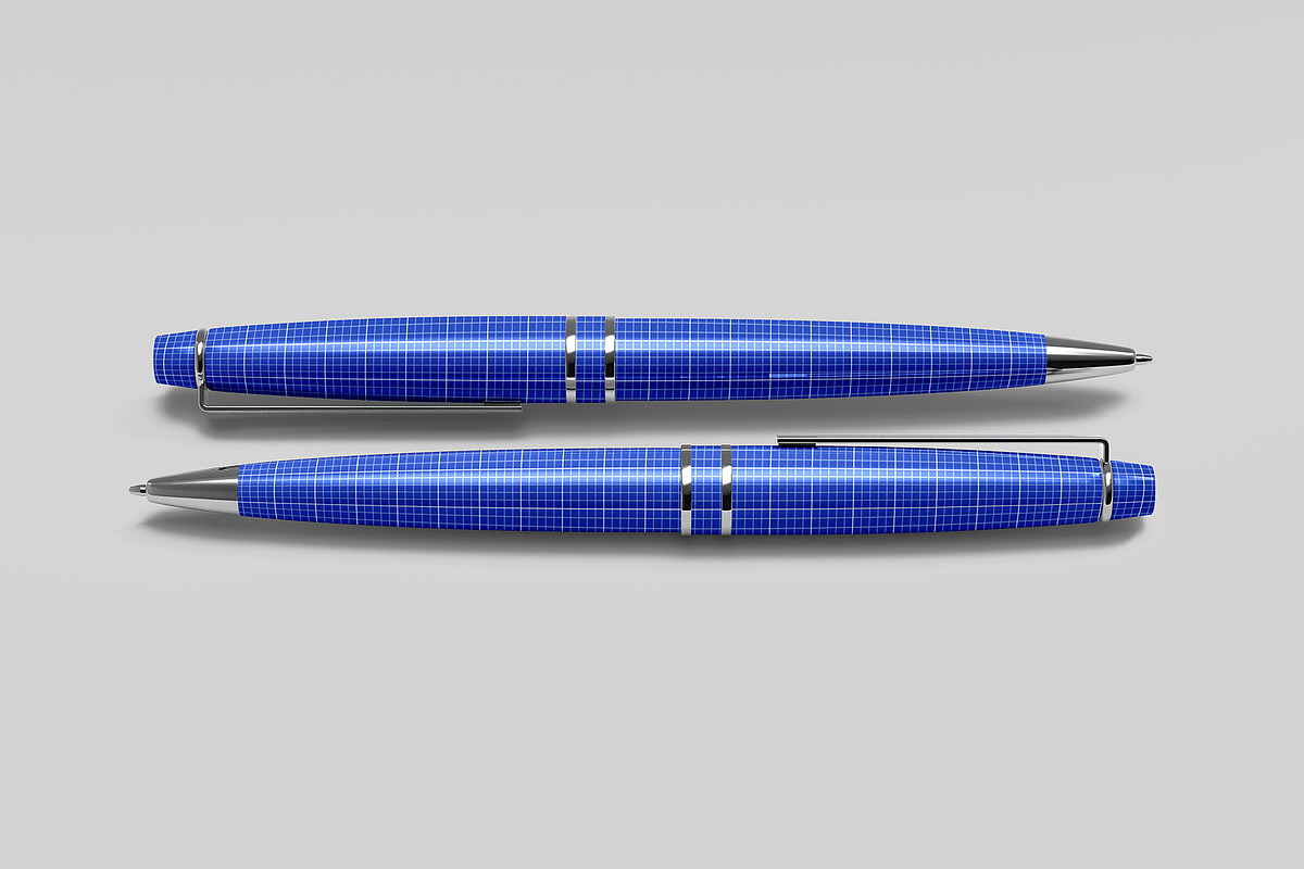 Ballpoint Pen Mockup - 8 views, a Pens & Pencil Mockup by Illusiongraphic (Photo 10 of 26)