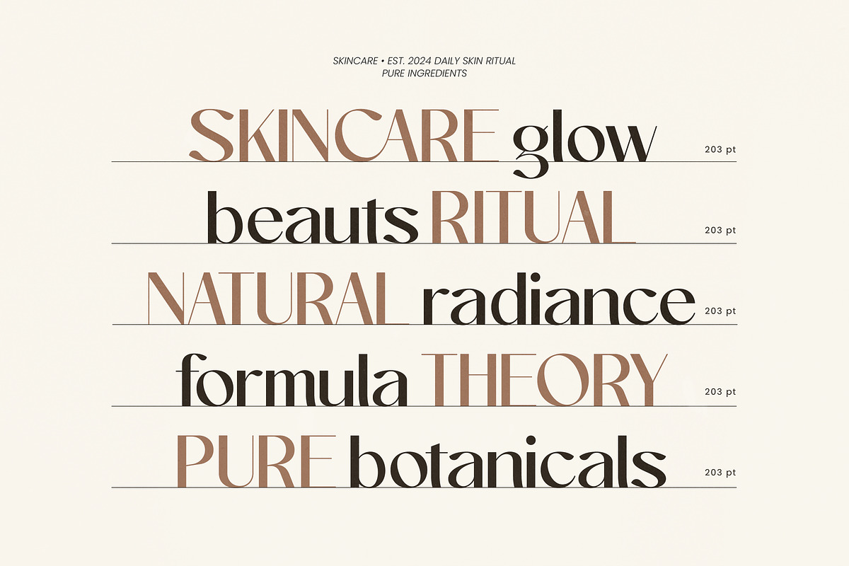 Royales Moonlight Careso, a Sans Serif Font by junanobi (Photo 3 of 8)