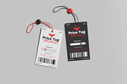 Price Tag Mockup, a Merchandise Mockup by hokagata (Thumbnail 5 of 5)