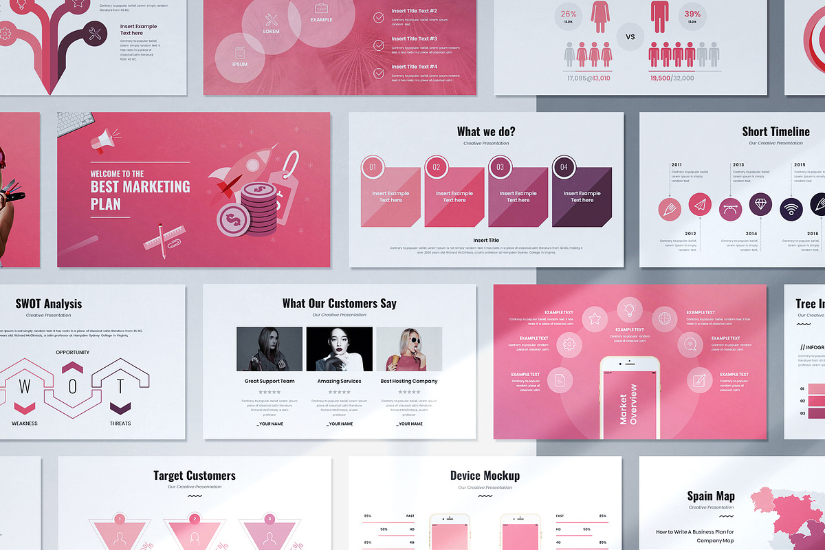 Best Business Presentation Bundle, a Presentation Template by WhiteGraphic (Photo 4 of 74)
