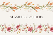 Autumn Wildflower Watercolors, a Decorative Illustration by Liliia Polos Illustration (Thumbnail 8 of 12)