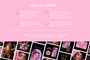 Black Pink Business Card Template, a Business Card Template by SunshineStudioBoutique (Thumbnail 10 of 10)
