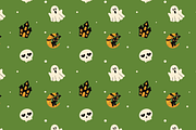 Halloween Pattern, a Pattern Graphic by HunEyy (Thumbnail 5 of 6)