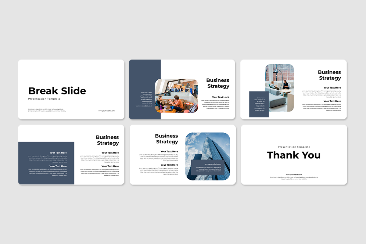 Business Strategy - PowerPoint, a Presentation Template by QR Design Studio (Photo 3 of 3)