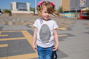 100 Kid's T-Shirt Mock-Up 2018 #22, a Shirt Mockup by Freeman Studio (Thumbnail 35 of 107)