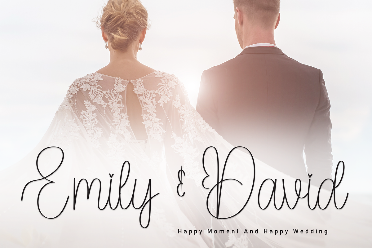 Beauty | Script Font preview 3