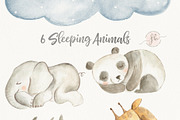 Sleeping Animals, an Animal Illustration by Flora+Bear (Thumbnail 2 of 8)