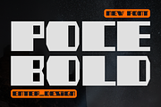Poce Bold Font, a Sans Serif Font by albert_kalingga (Thumbnail 1 of 5)