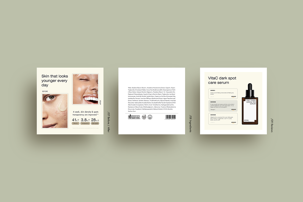 Cosmetic Product Listing Templates, a Marketing Template by William Hansen (Photo 4 of 6)