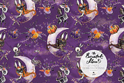 Halloween Gothic Woodland Patterns, a Pattern Graphic by KaramfilaS (Thumbnail 6 of 28)