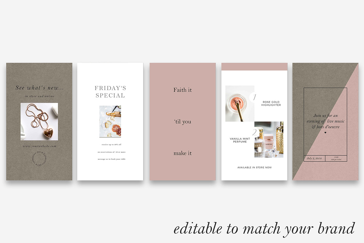 Instagram Story Templates (ANIMATED), a Social Media Template by Dana Nicole Designs (Photo 3 of 6)