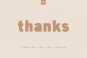 Minerva Handwritten typeface, a Sans Serif Font by VP Fonts (Thumbnail 11 of 11)