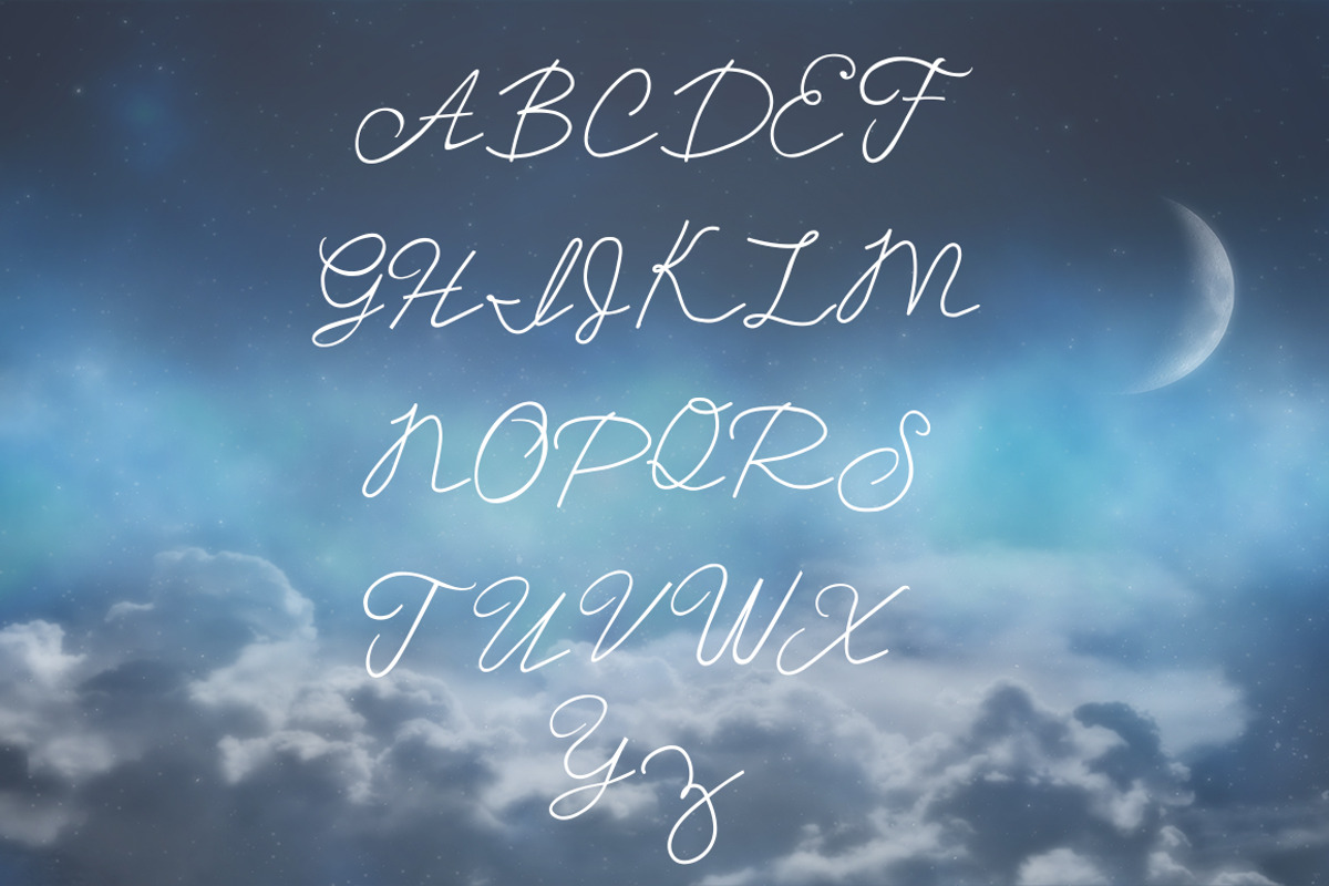 Dream A Little Dream - Font preview 3