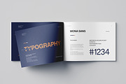 Brand Guidelines Layout | Word & EPS, a Brochure Template by HiveArts (Thumbnail 8 of 13)
