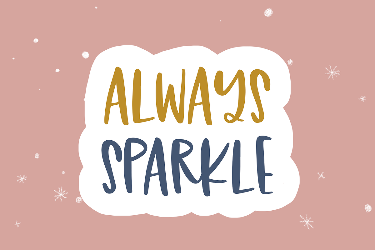 Sugar Sparkle | Font Duo, a Script Font by KA Designs (Photo 9 of 9)