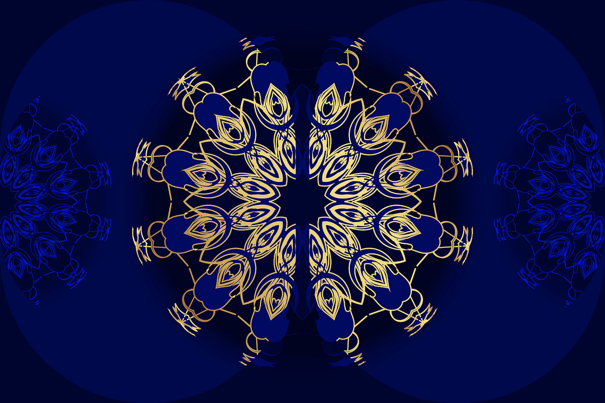 Mandala Ornamental Geometry Bundle, a Background Graphic by NJ Himel (Photo 64 of 92)