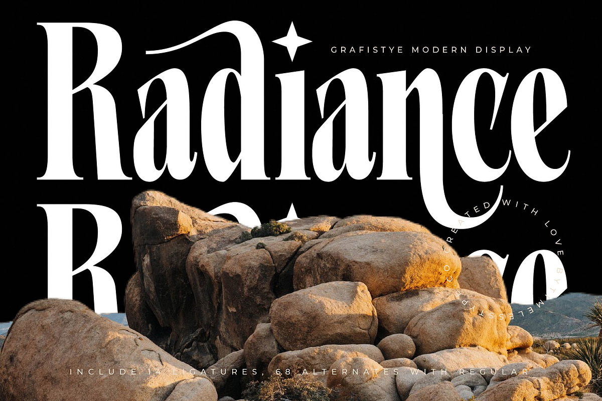 Grafistye Modern Display Serif Font, a Serif Font by timelesstype.co (Photo 4 of 20)