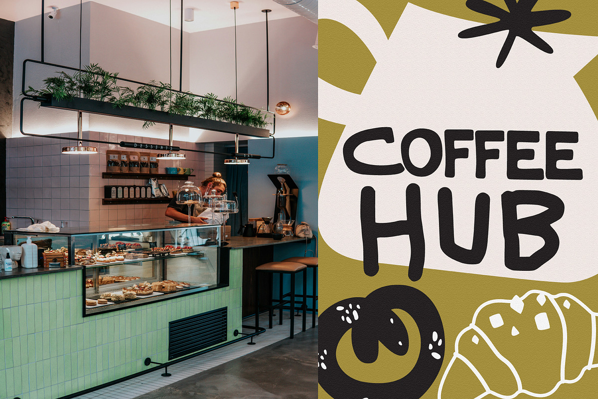 Coffee & Bakery Vector Clipart, a Food Illustration by Luamor (Photo 6 of 13)