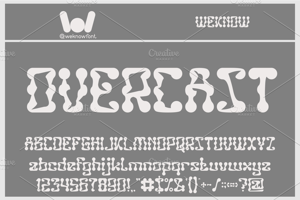 Brewed Tea font, a Font by weknow (Photo 2 of 5)