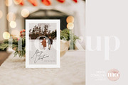 5x7 Christmas Card Mockup, a Product Mockup by MoMockups (Thumbnail 5 of 5)