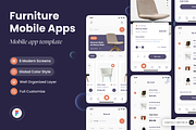 FurniVibe - Furniture App Design, a Websites & App Template by SLAB! Design (Thumbnail 1 of 4)