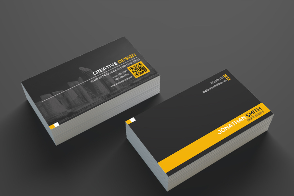 Modern Business Card Template SE335, a Business Card Template by annozio (Photo 1 of 4)