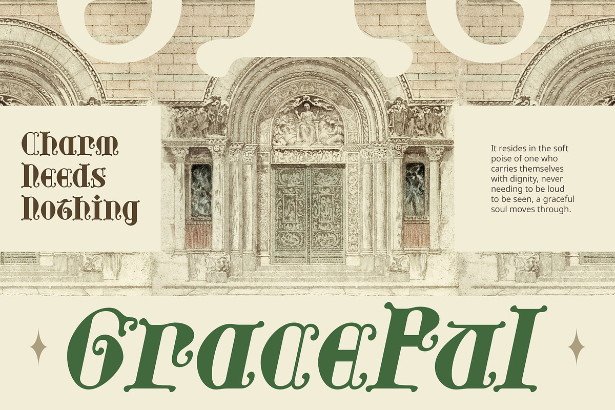 CS Emory – Gothic Uncial Font, a Sans Serif Font by Craft Supply Co. (Photo 2 of 8)