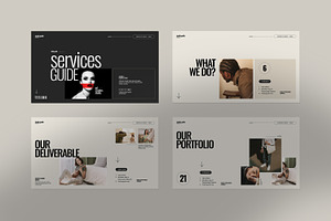 Services Guide Presentation Template