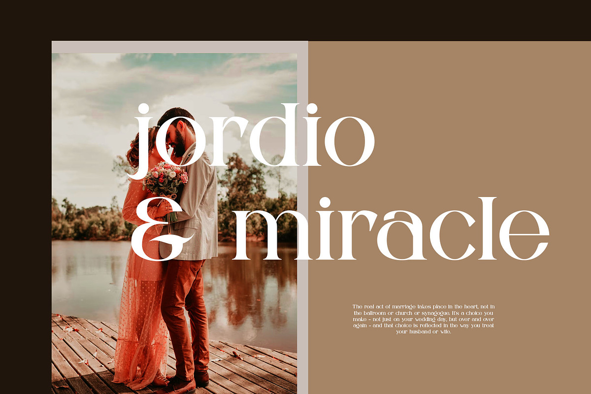 Alkon Modern Serif Typeface, a Serif Font by yaqublekker (Photo 4 of 8)