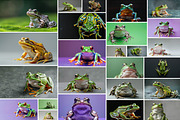 104 Frogs, an Animal Photo by Handmadefont (Thumbnail 4 of 17)