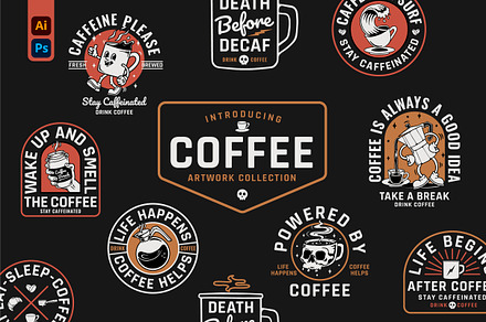 Coffee Logo Design Collection, a Branding & Logo Template by cd-design.co