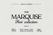 The Marquise Font Collection, a Serif Font by elvinova (Thumbnail 1 of 15)