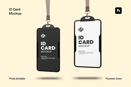 ID Card Mockup