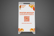 Portable A Poster Stand Mockup, a Print Template by Shocky Design Studio (Thumbnail 2 of 4)