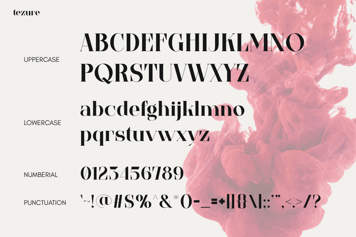 Tezure, a Serif Font by Pinisi ART (Photo 2 of 10)