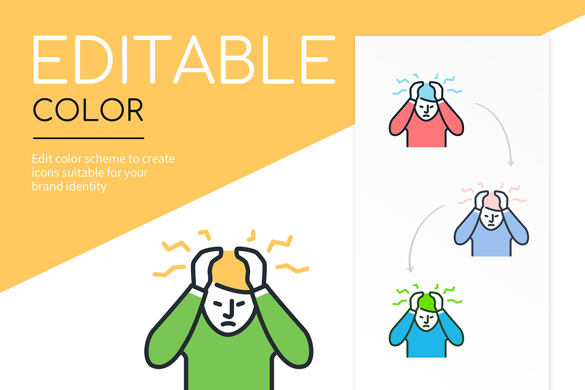 Mental Health Highlight Icons Bundle, an Outline Icon by Boyko Pictures (Photo 4 of 12)