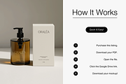 Premium Cosmetic Bottle Mockup, a Packaging Mockup by Digital Asset Co (Thumbnail 4 of 4)