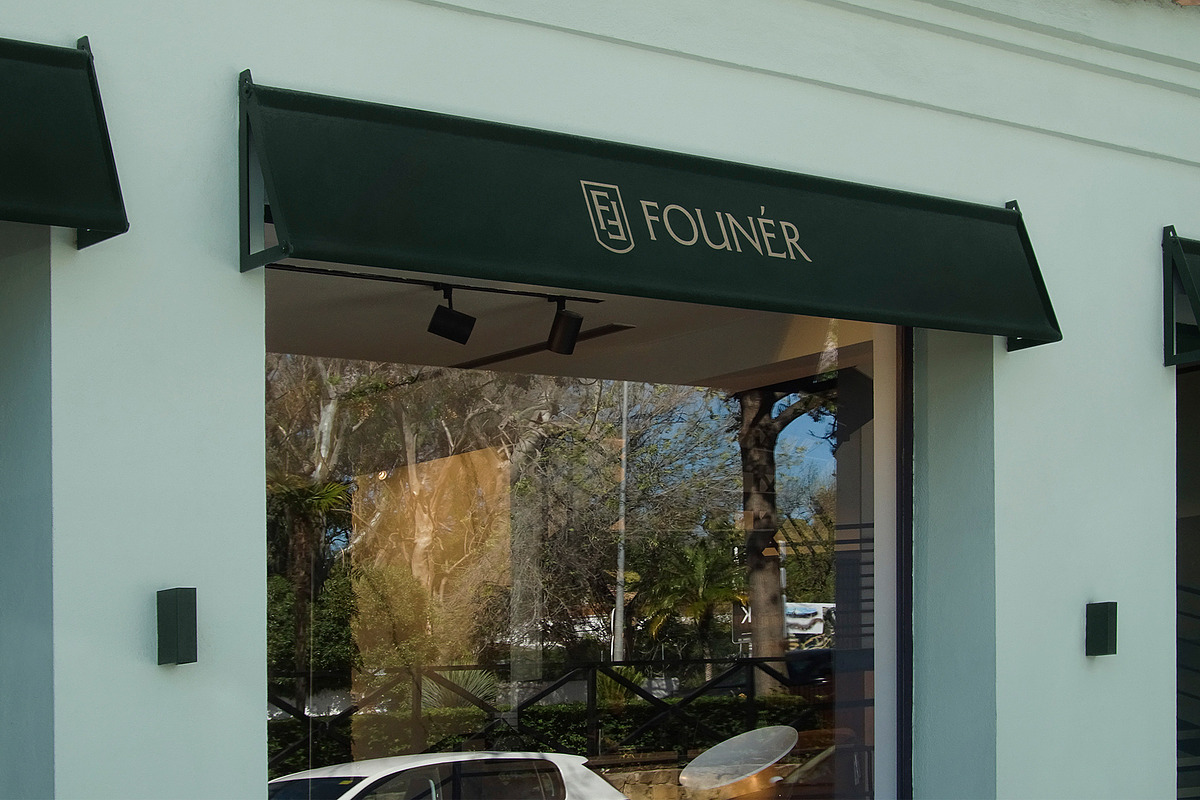 Logo Mockup Modern Sunshade, a Product Mockup by Asylab (Photo 4 of 5)