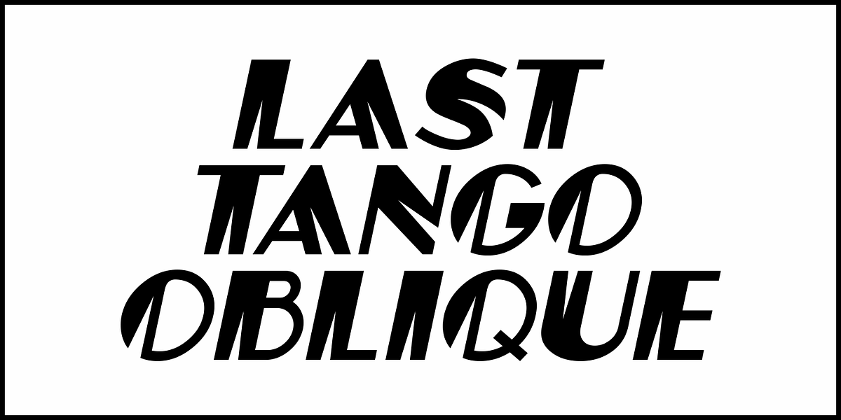Last Tango JNL, a Font by Jeff Levine Fonts (Photo 4 of 5)