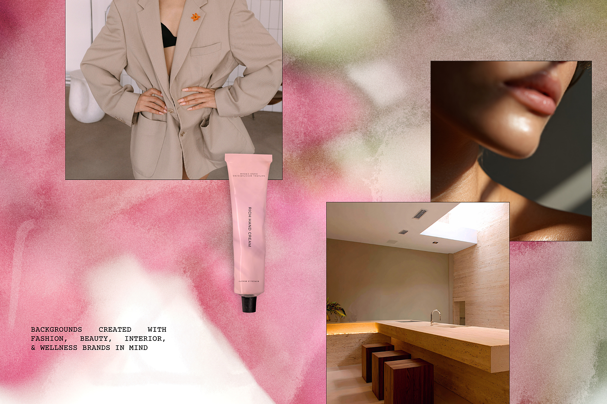 Dreamy Romantic Floral Backgrounds, a Background Graphic by eclosque (Photo 9 of 27)