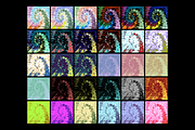 Tie Dye Squares Vol 003, a Texture Graphic by bsteczdesigns_ (Thumbnail 2 of 5)