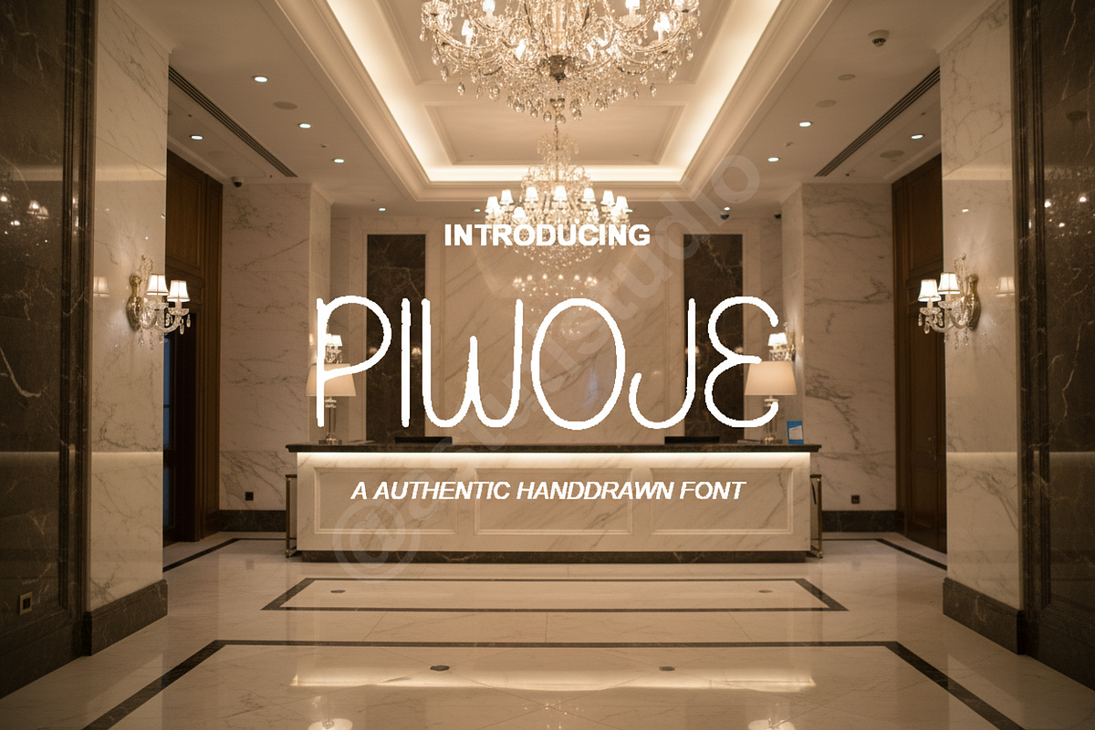 Piwoje - Modern Elegant Serif Typefa, a Font by Astuti Studio (Photo 1 of 16)